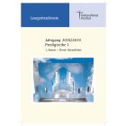 Lesegottesdienst Teil 1 2018/2019